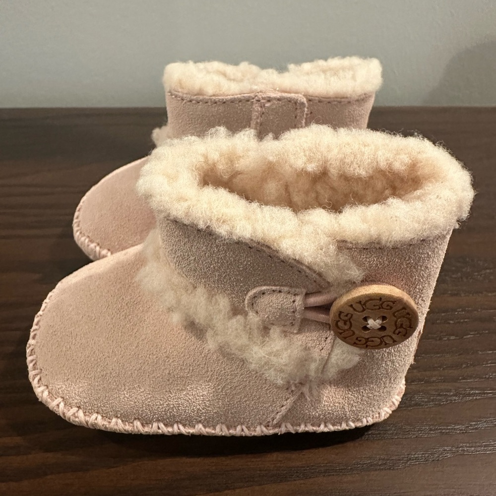 UGG Pink Baby Booties